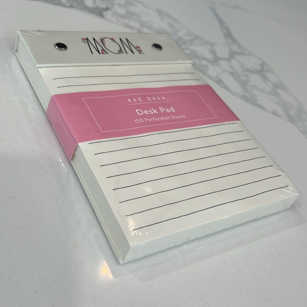 Rae Dunn M🌸M Desk Pad. - Picture 15 of 16